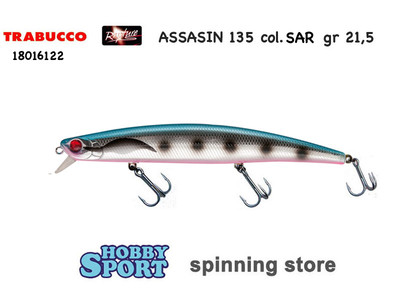 RAPTURE ASSASSIN 135 COL SAR 21 GR MINNOW TRABUCCO SPINNING MARE 18016122