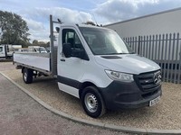 2020 Mercedes-Benz Sprinter 2.1 316 CDI L3 LWB 14FT DROPSIDE - WHITE Dropside Di