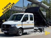 2023 Mercedes-Benz Sprinter CDI 145ps Premium 7 Seat Double Crew Cab Steel Tippe