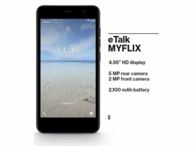 Takumi KAZN20PP e-Talk MyFlix Prepaid for Verizon Black
