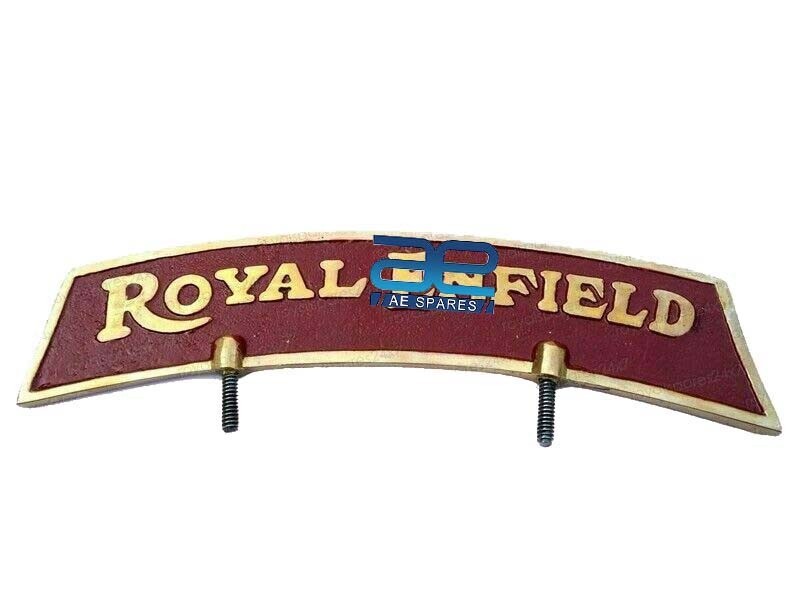 Front Mudguard License Number Plate For Royal Enfield Early Model 