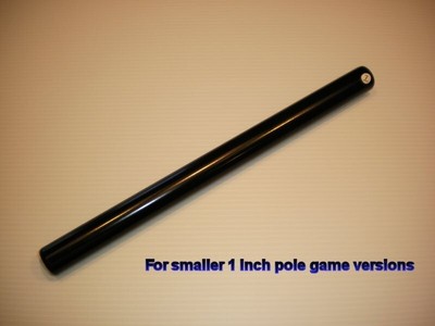 1 Single New Replacement Eastpoint 13'' Black Metal Pole -for Axe Throw Game #7