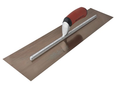 Marshalltown MXS205GD Golden Stainless Steel Finishing Trowel DuraSoft 20 x 5i