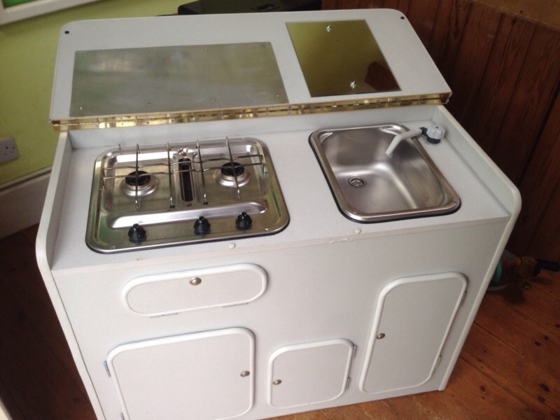 Camper van kitchen pod unit with smev hob grill and sink suit t4 t25 t5 conversion in Penzance