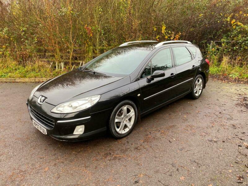 Peugeot 407 black