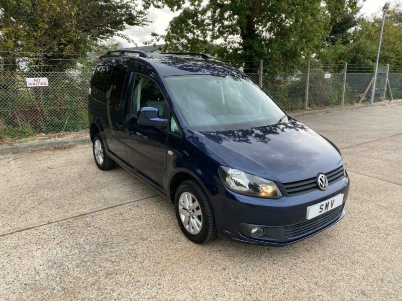 Volkswagen Caddy Life 2013 C20 LIFE TDI passenger upfront wheelchair