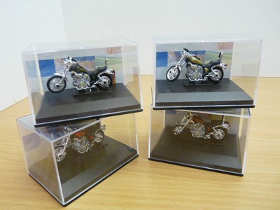 LOT de 4 MOTO YAMAHA VIRAGO XV1000 1/43