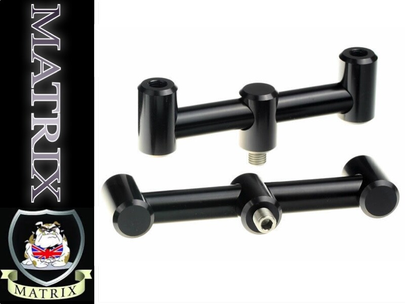Matrix blackout 2 TWO ROD FIXED buzz bars black out *ALL SIZES* carp ...