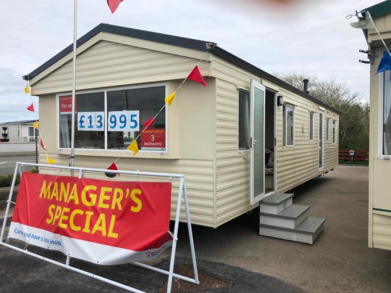 cheap static caravan for sale near the sea in north wales in Abergele
