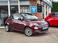 2017 Fiat 500 1.2 Lounge Hatchback 3dr Petrol Manual Euro 6 (s/s) (69 bhp) Manua