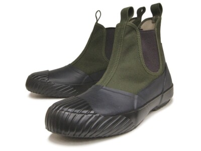 Moonstar Sidegoa Boots Fine Vulcanized All-weather Rubber Work Shoes Men's