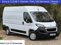 2021 Peugeot Boxer L2 H2 Mwb BlueHDi 335 Professional Air Con Panel Van Diesel M