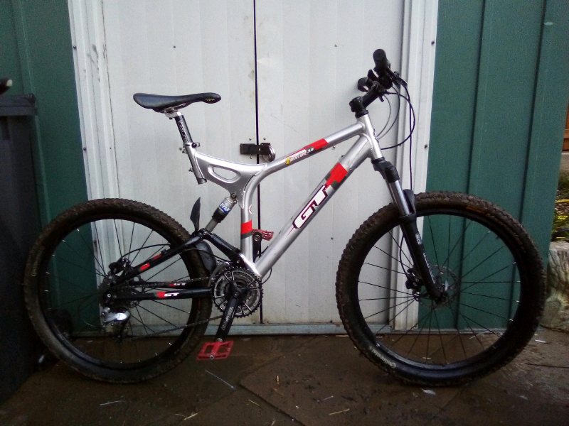 Gt mountain bike full suspension large 20 inch frame in Northampton