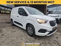 2020 Vauxhall Combo 1.5 Turbo D 2000 Sportive Panel Van 4dr Diesel Manual L1 H1 