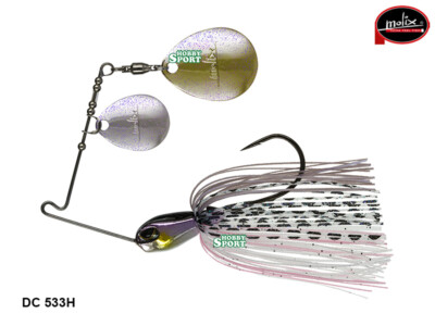 MOLIX F.S. SPINNERBAIT  HERITAGE COLORS 5/16 oz 9 GRAMMI COLORE 533H BLUE SMOKE