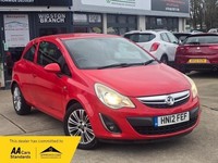 2012 Vauxhall Corsa 1.0 ecoFLEX Active 3dr HATCHBACK PETROL Manual