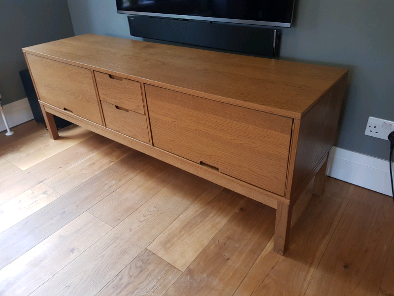 Stockholm Tv Bench Coffee Table By Ikea Finished In Natural Walnut