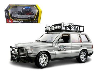 BBURAGO 18-22061 LAND RANGE ROVER SAFARI EXPERIENCE 1/24 SILVER