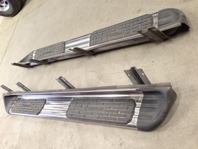 09 FORD F250 SUPER DUTY AFKT LUVERNE RUNNING BOARDS W/ BRACKETS, EXT CAB 12824
