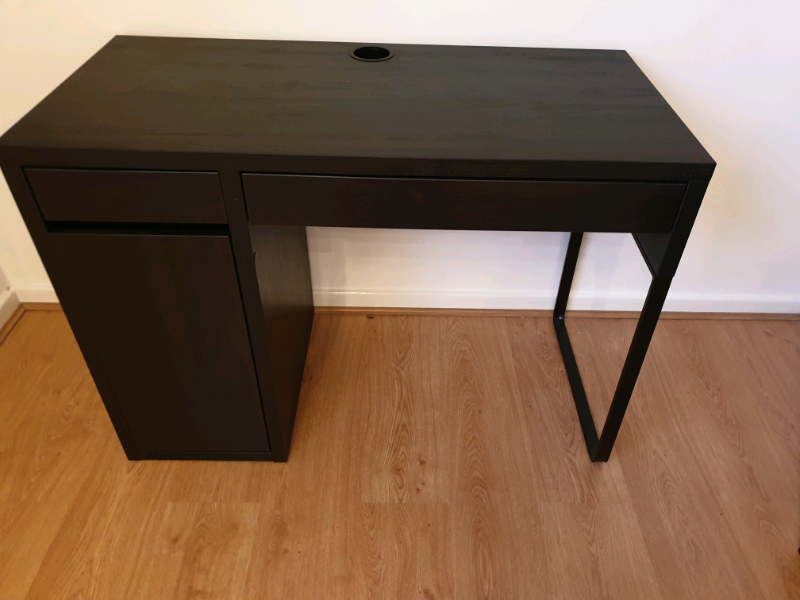 Ikea Micke Desk Black Brown In Mansfield Nottinghamshire