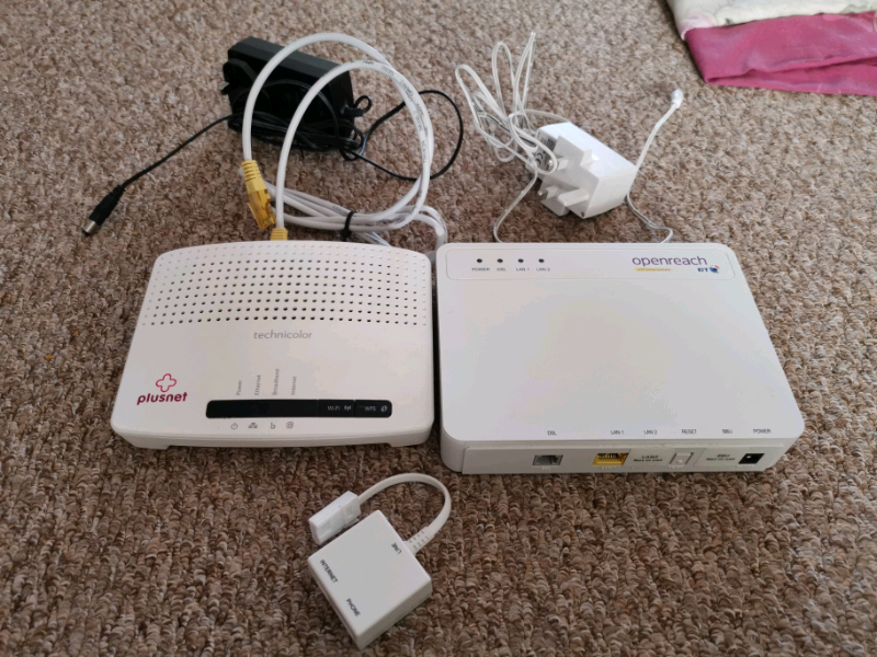 fiber modem and BT modem, broadband kit, in Manchester Gumtree