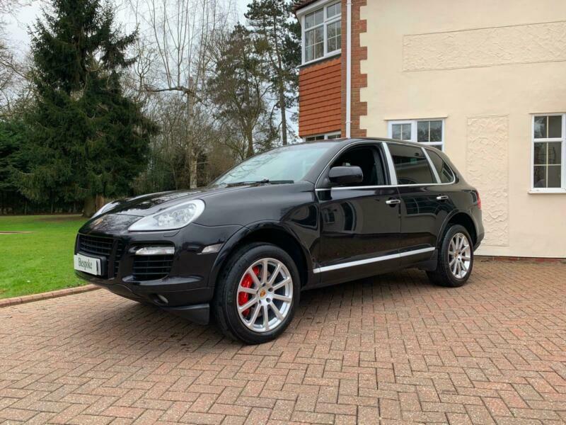 Porsche Cayenne 4.8 Tiptronic S Turbo Petrol 4WD 4x4 2008 Black in