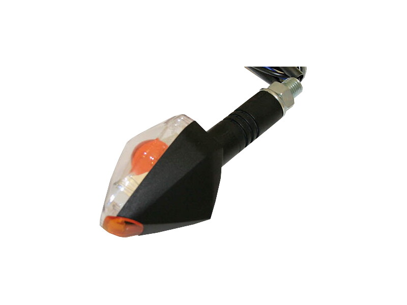 BIG PEAK Blinker Paar schwarz E-geprüft für Kawasaki KTM Triumph Suzuki Yamaha