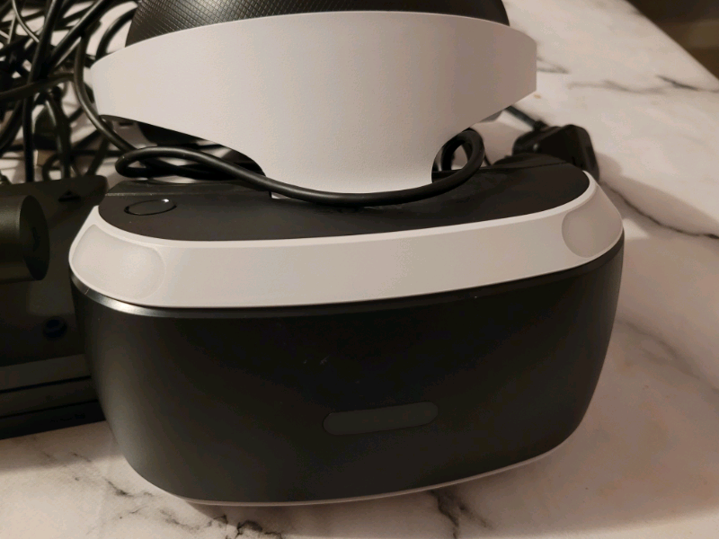 PlayStation VR headset, processor unit, camera and game in Winchester