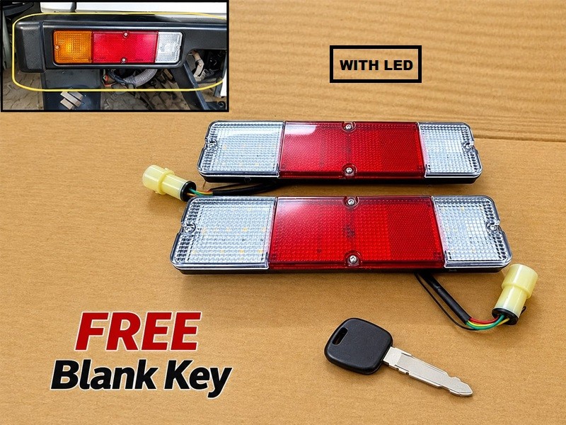 LED Tail Light Pair for Suzuki Samurai Sierra SJ413 SJ410 Rear Brake Assembly
