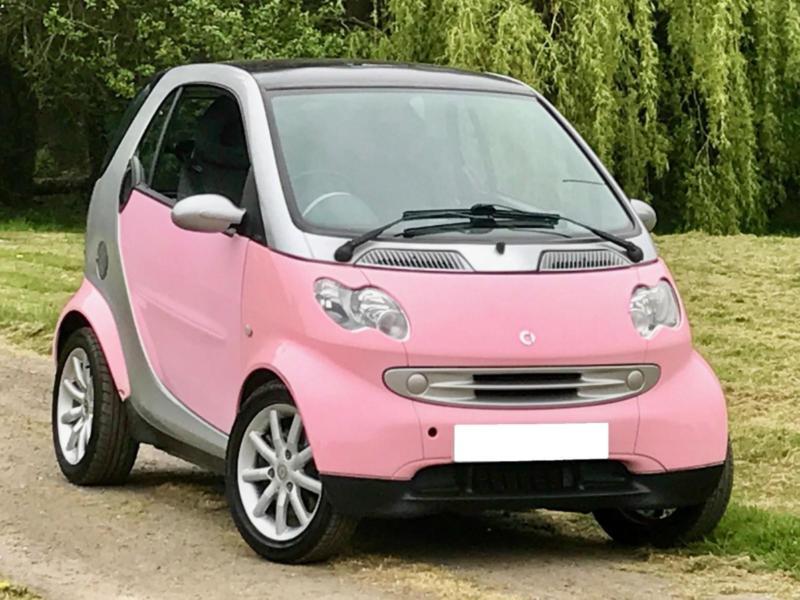 Pink Smart Car For Sale Baby Pink Smart Car Pulse 61 Cabrio