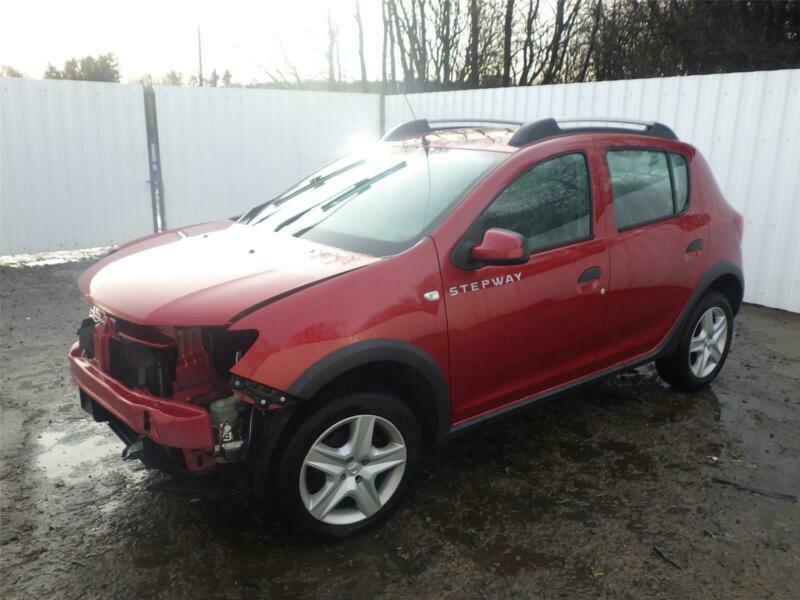 2016 Dacia Sandero Stepway 1.5dCi Ambiance Red Damaged Salvage