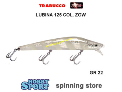 LUBINA 125 MM COL ZGW 22 GR MINNOW RAPTURE SPINNING MARE SPIGOLA