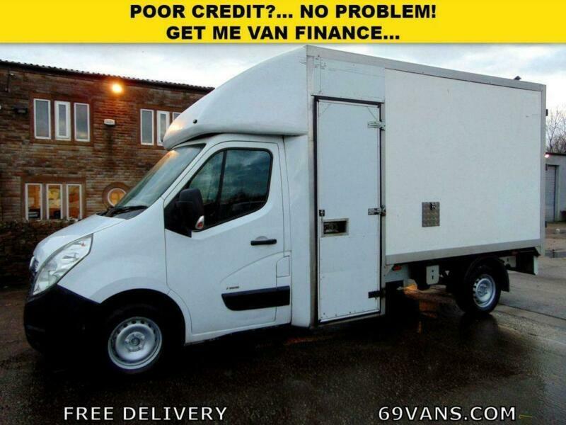 2013 13REG VAUXHALL MOVANO LUTON, BOX VAN, WALKTHROUGH, LWB. BARN DOORS, in Nelson