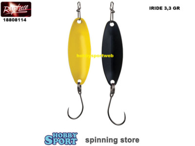 IRIDE SPOON  3,3 gr col MY  YELLOW BLACK AREA TROTA - RAPTURE TRABUCCO 18808134