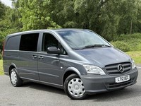 2012 Mercedes-Benz Vito 113CDI BlueEFFICIENCY Window Van PANEL VAN DIESEL Manual