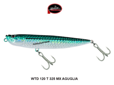 MOLIX WTD 120T col. 325 MX AGUGLIA  25 GR WALKING THE DOG SPINNING