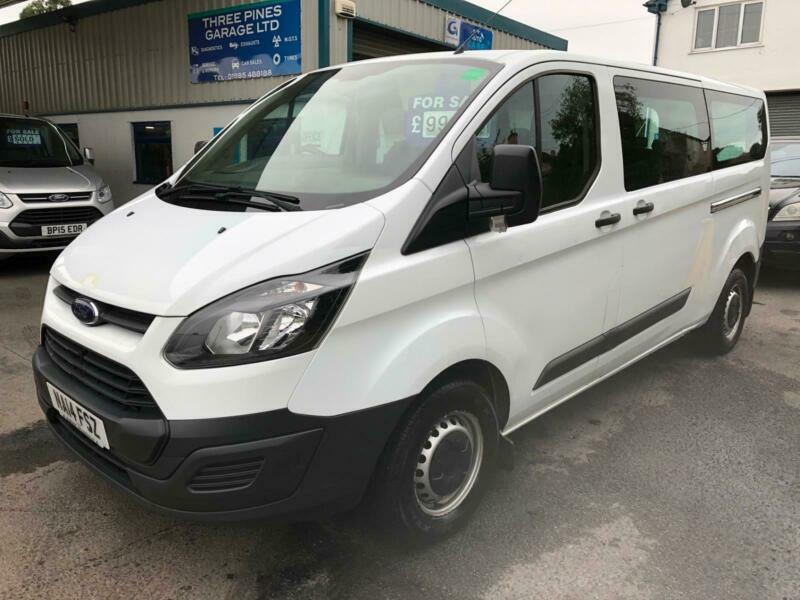 Ford Transit Custom Toureno 2.2 TDCi 125ps 9 Seater Minibus Kombi Van