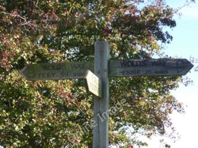 Photo 6x4 The finger post at Gare Gate Sancton  c2010