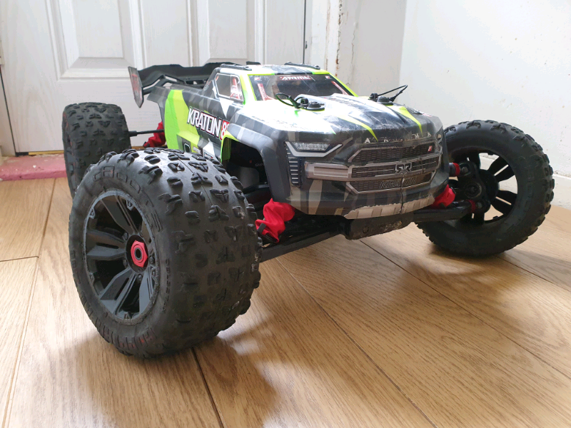 Arrma Kraton 8s. Upgraded. Receipt. M2C Chassis. Carbon Fibre. Rc Car