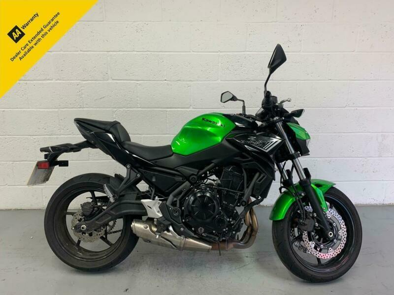 kawasaki z650 matte green