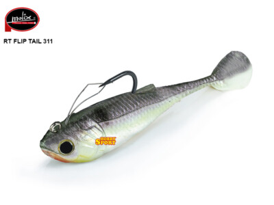 MOLIX RT FLIP TAIL 3" 14 GR COLORE 311 BLUEBACK HERRING  SPINNING BLACK BASS