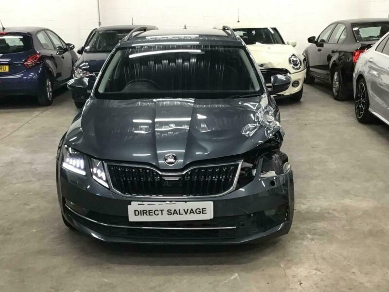 2019 68 REG SKODA OCTAVIA 1.6 TDI SE L ESTATE salvage damaged