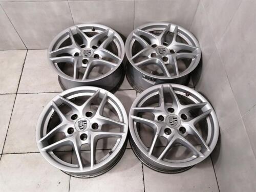 4 x PORSCHE BOXSTER 987 CAYMAN III 17 Alloy Wheel 98736212707 Alufelge SATZ SET