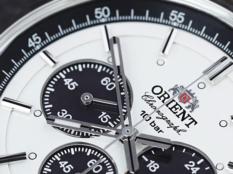 Pre-owned Orient Wv0041tx Neo 70's Solar Panda Style Men's Watch Dhl Fast