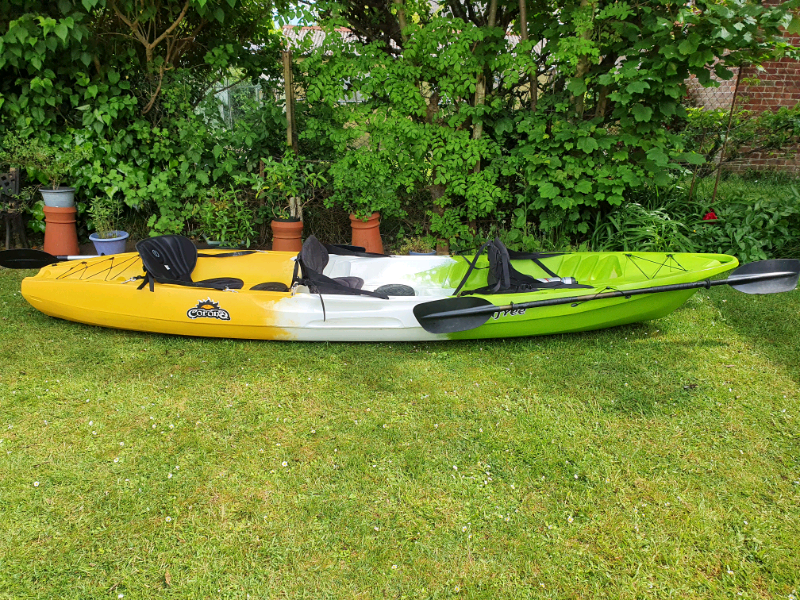 Feelfree corona 3 person sit on top kayak in Bournemouth, Dorset