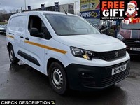 2019 Peugeot Partner BlueHDi 950 Grip Panel Van 1.6 Manual Diesel Panel Van Manu