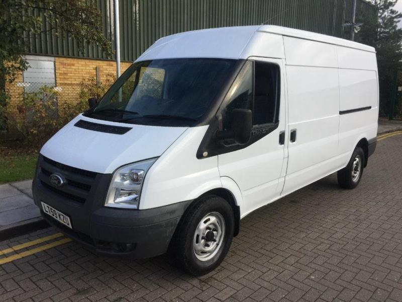 2009 Ford Transit 2.4 TDCi 350 LWB Medium Roof Van ...