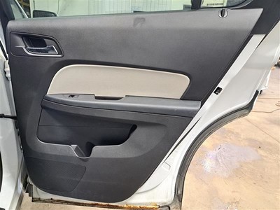 2012 Equinox Rh Pass Side Rear Door Interior Trim Panel Black/Gray Afk