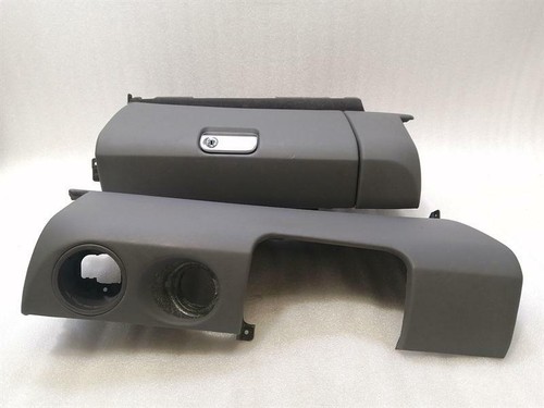 PORSCHE 911 997 Full Leather Grey Glovebox Set 99755220405 Handschuhfach RHD