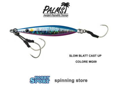 PALMS SLOW BLATT CAST UP 40 GR COL MG09 BSP 88 MM METAL JIG SLOW PITCH SCU40MG09